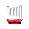 Tekton 45-Degree Offset Box End Wrench Set with Pouch, 11-Piece (6-32 mm) WBE24511